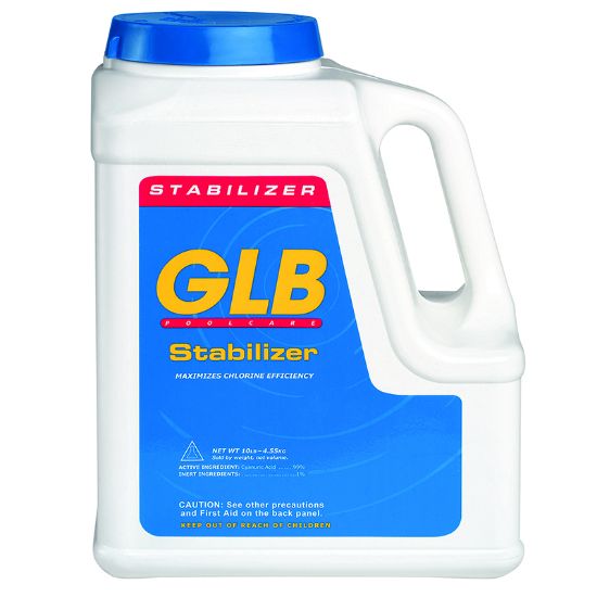10 LB. CHLORINE STABILIZER CASE OF 2 GLB 71268A
