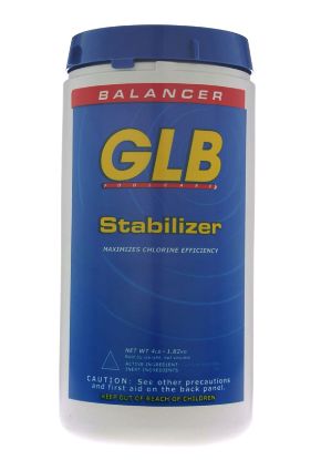 4 LB. CHLORINE STABILIZER CASE OF 6 GLB 71273A