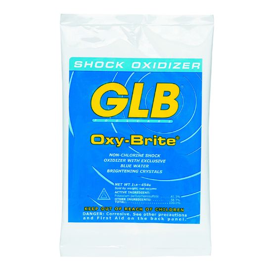1 LB. OXYBRITE CHLORINE FREE SHOCK 20 PAK CASE OF 2 GLB 71414A