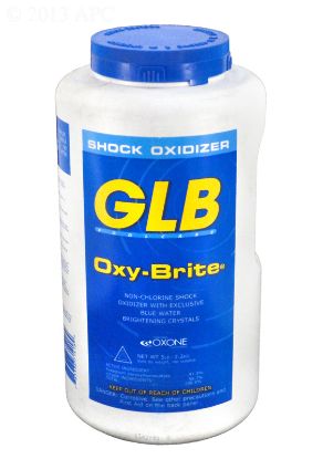 5 LB. OXYBRITE CHLORINE FREE SHOCK CASE OF 6 GLB 71418A