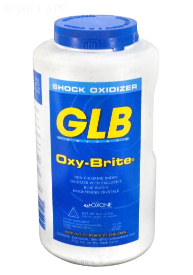 5 LB. OXYBRITE CHLORINE FREE SHOCK CASE OF 6 GLB 71418A