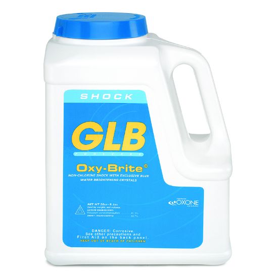 20 LB. OXYBRITE CHLORINE FREE SHOCK CASE OF 2 GLB 71420A