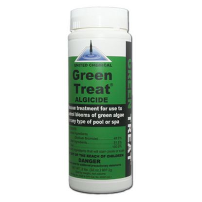 2 LB GREEN TREAT ALGAECIDE 12/CS UNITED CHEMICAL GT-C12