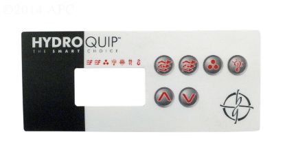 LABEL ECO 3 K-35 LG RECTANGLE 6 BUTTONS P1 P2 B L T + T 80-0203