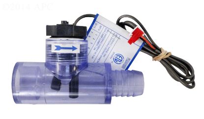 FLOW SWITCH D1 w/ TEE 1/2INSKT x3/4INB 2PIN CONN 3' CORD  Q-12DS-C2