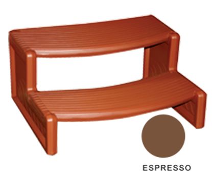 HANDI STEP 2 ESPRESSO STRAIGHT OR CURVED COMBO LEISURE  HS2E