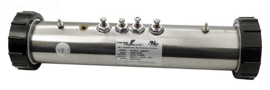 HEATER ASSEMBLY COAST 5.0 KW 240V 3IN X 15IN DUAL ELEMENT C2500-3600ET