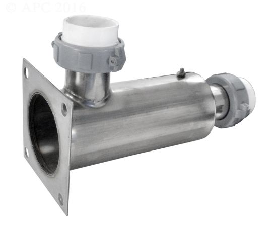 HOUSING SS DELUXE 5INx5IN HEATER 1.5IN IN/OUT 10INL MANIFOLD B-2000