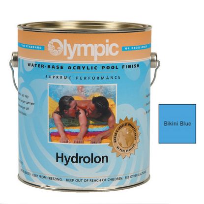 5 GAL HYDROLON ACRYLIC PAINT BIKINI BLUE OLYMPIC KELLEY 713 5 GALLON