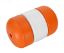 3IN X 5IN ROPE FLOAT 3/8IN ROPE ORANGE WHITE ORANGE HANDI  IF3538O