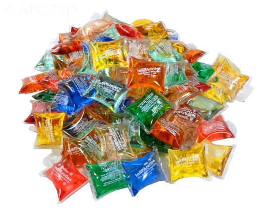 1/2 OZ INSPA PILLOWS ASST 100/PK 270