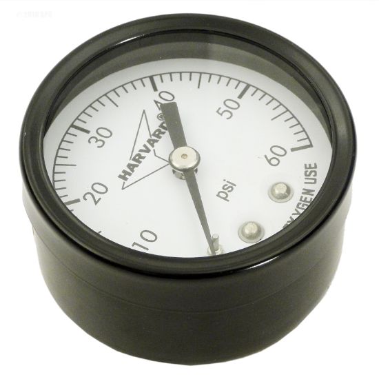 PRESSURE GAUGE .25IN MPT BACK 2IN FACE 0 TO 60# STEEL CASE IPG602-4B