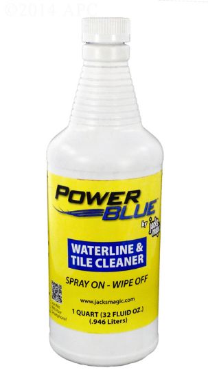 1 QT POWER BLUE WATER LINE TILE CLEANER 12/CS JACKS MAGIC PBWATERTILE032