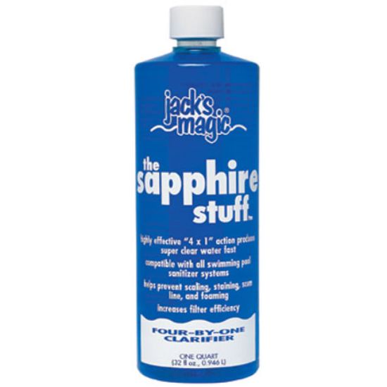 4 OZ THE SAPPHIRE STUFF CLARIFIER 2 POP DISPLAYS 36/EA JACKS JMSAPPHIRE04POP MASTER CASE