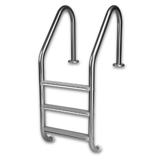 3 STEP STANDARD IG LADDER STAINLESS INTERFAB SURE STEP TREAD L3049S