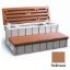 36IN STORAGE STEP REDWOOD LEISURE ACCENTS LASS36-SC-R