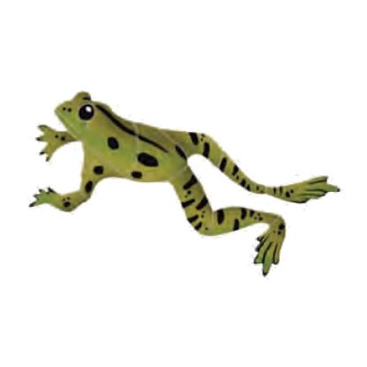 LEAPING FROG 6IN X 11IN TILE ARTISTRY IN MOSAICS LFRGRES