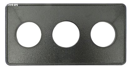 DECKPLATE ONLY  3 HOLE PANEL #15 AIR BUTTON LEN GORDON 951523-000