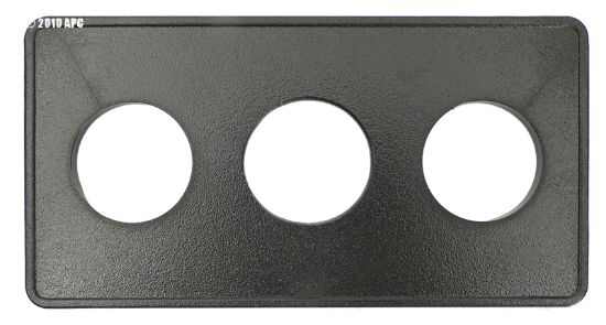 DECKPLATE ONLY  3 HOLE PANEL #15 AIR BUTTON LEN GORDON 951523-000