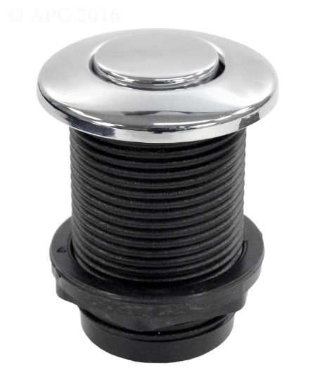 AIR BUTTON ASSY #15 CHROME 1-3/8IN MOUNTING HOLE 951590-730