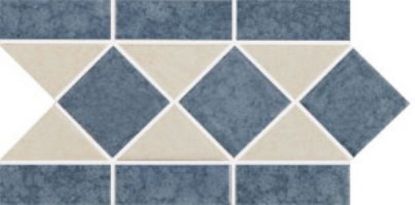 LISTELLO SERIES BLUE/BONE 10 LIN FT/5 SQ FT PER CASE LS379