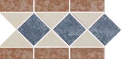 LISTELLO SERIES BROWN/BONE 10 LIN FT/5 SQ FT PER CASE LS382