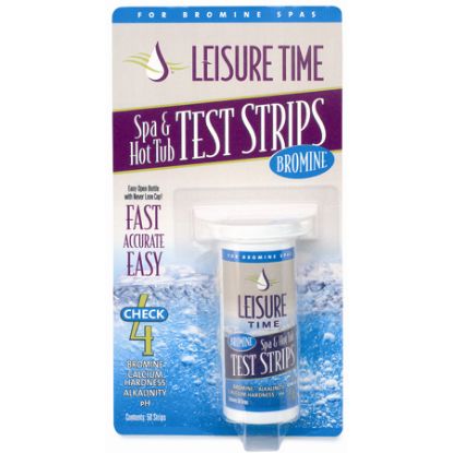 BROMINE SPA TEST STRIPS 50/PK 12/CS LEISURE TIME 45005A