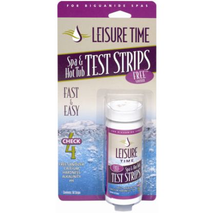 BIGUANIDE SPA TEST STRIPS 5/PK 12/CS LEISURE TIME 45020A
