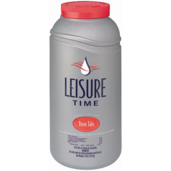 4 LB BROMINE TABS 6/CS LEISURE TIME 45430A