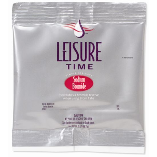 2 OZ SODIUM BROMIDE 6/PK 16 PACKS/DISPLAY BOX LEISURE TIME BE