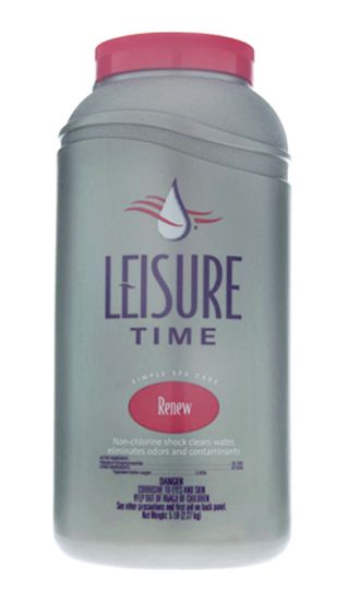 5 LB RENEW CHLORINE FREE SHOCK 6/CS LEISURE TIME (HM-CO) W/  RENU5