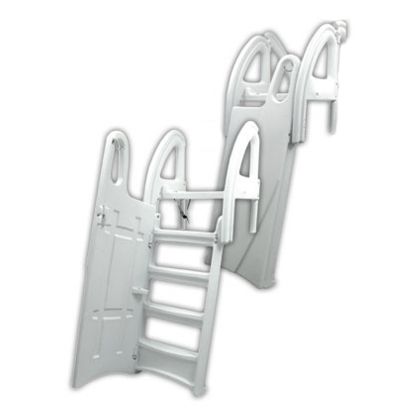 OUTSIDE LADDER ENCLOSURE LUMIO SELF CLOSING AND LATCHING PG-5-6800C