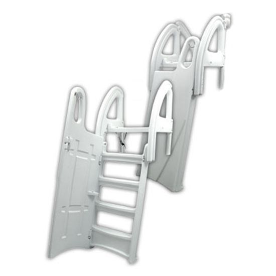 OUTSIDE LADDER ENCLOSURE LUMIO SELF CLOSING AND LATCHING PG-5-6800C