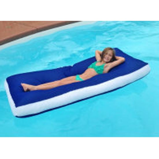 AQUA CLOUD SKY 32IN X 70IN BLUE W/ WHITE FLOATING MATTRESS 305901