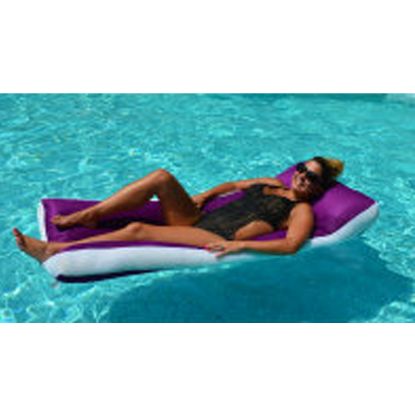 AQUA CLOUD JELLY 32IN X 70IN PURPLE W/ WHITE FLOATING  305907