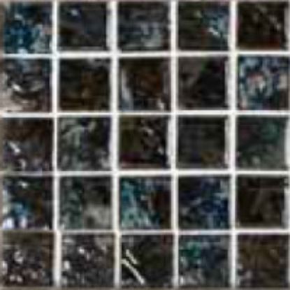 CLIFF EDGE BLACK ROCK 1IN X 1IN 20 SHEETS 20 SF/ CTN GLAZED  MAS CE 130