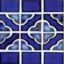 AQUA TERRA BLUE 20 SHEETS 20.4 SF/ CTN GLAZED MASTERTILE MASDPQ30