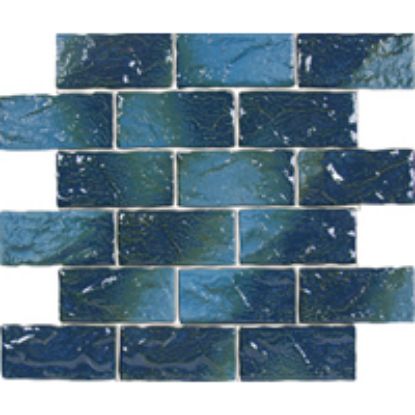 EARTHTONE RIVER BLUE 2IN X 4IN 20 SHEETS 20SF/ CTN  MASEB2