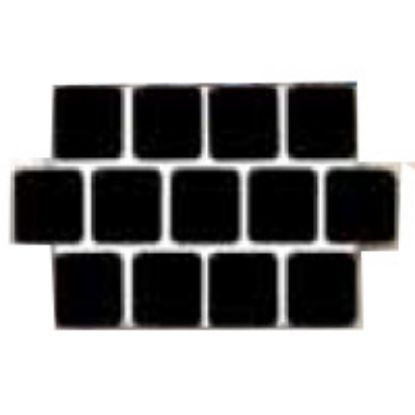 HARMONY 100 BLACK 1IN X 1IN 20 SHEETS 22 SF/ CTN GLAZED  MASHM109