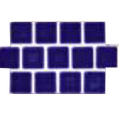 HARMONY 100 ROYAL BLUE 1IN X 1IN 20 SHEETS 22 SF/ CTN GLAZED MASHM110