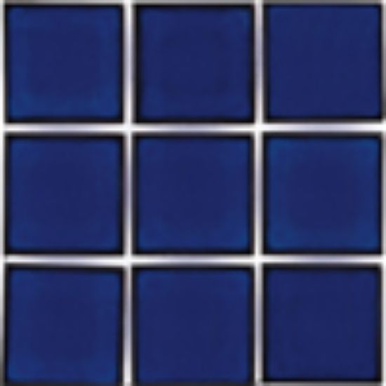 HARMONY 200 COBALT BLUE 2IN X 2IN 1 SHEET 1.08 SF GLAZED  MAS HM206 EACH