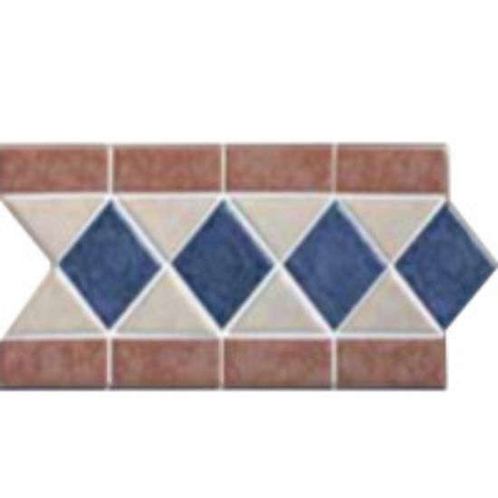 LISTELLO STONE OCN GOLD 6IN X 12IN 10 PCS 5.7 SF/ CTN GLAZED MASLS382