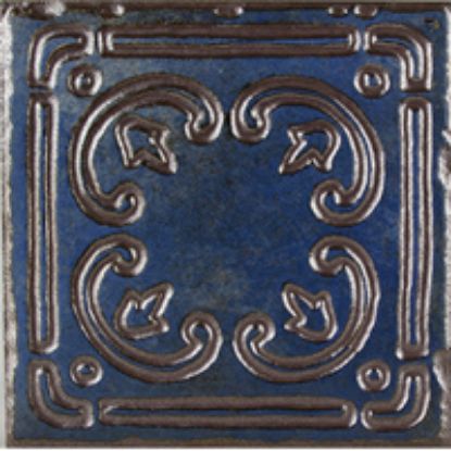 OASIS BLUE 6IN X 6IN DECO 1 EACH MASTERTILE MASOASBLUDEC