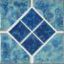 DIAM REMINISING BAHAMA 6IN X 6IN 20 SHEETS GLAZED MASTERTILE MAS REM 641