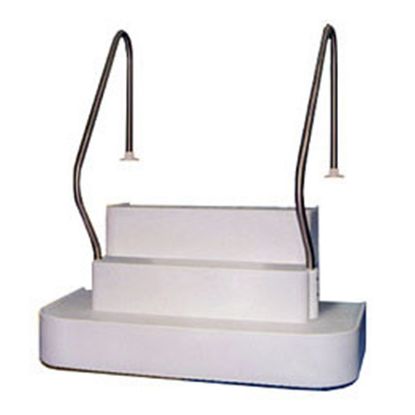 THE CLASSIC IG STEP WITH TWO STAINLESS HANDRAILS ACCESS  MC.300.13