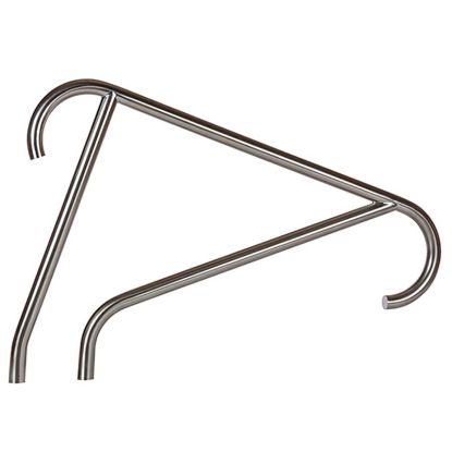 MERDIAN DECK MOUNT STAIR RAIL IG 304 SS 1.9IN OD .065IN WALL MER-1004