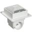 LAWSON 9INX9IN SUMP AND GRATE WHITE 2 PACK MLD-SG-0909-WT2