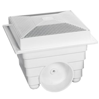 LAWSON 18INX18IN SUMP AND GRATE WHITE 2 PACK MLD-SG-1818-WT2