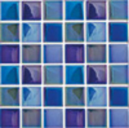 AIM GLASS BLUE GRAY 1IN X 1IN 11 SF/ CTN MASTER GLASS TILE MT82323B1