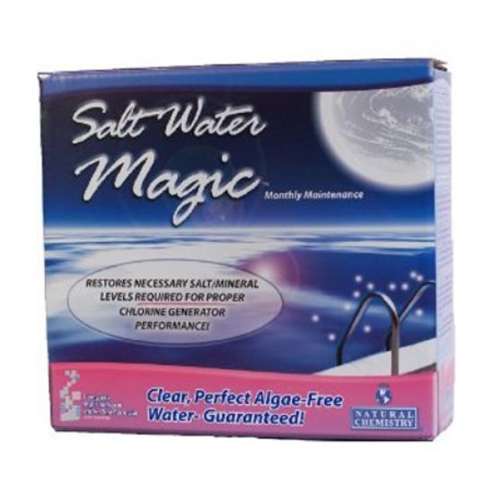 SALT WATER MAGIC MONTHLY MAINTENANCE KIT 4/CS NATURAL  7404